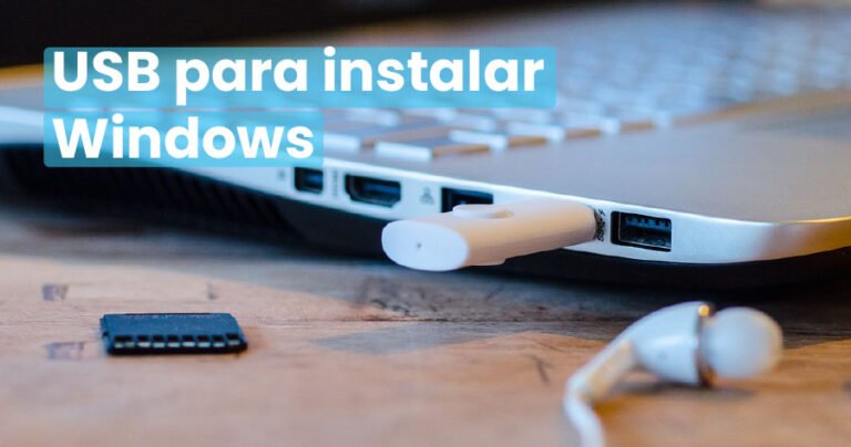 crear una usb booteable