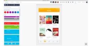 Las 8 mejores alternativas de Figma para el diseño colaborativo de UI La visualización del sitio web de Fluid UI