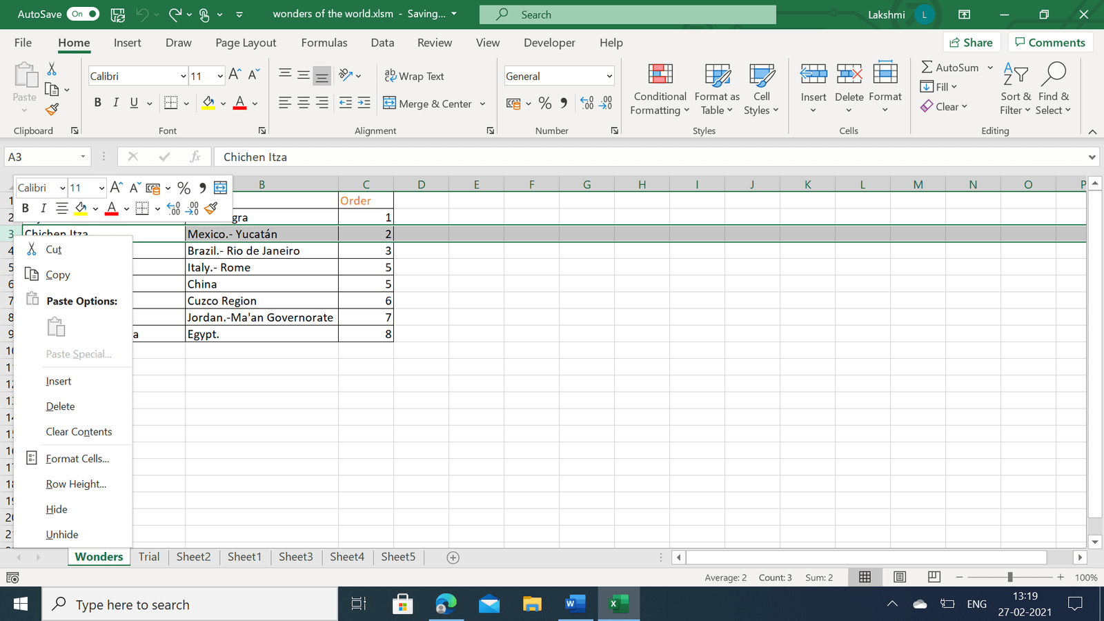 Cómo eliminar filas con VBA Eliminar fila manualmente en Excel
