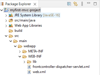 Spring: cambie el nombre del archivo de configuración de contexto DispatcherServlet estructura del proyecto