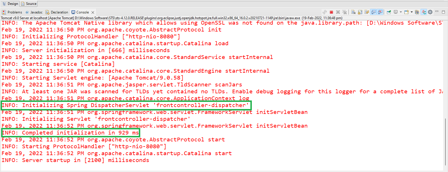 Spring: cambie el nombre del archivo de configuración de contexto DispatcherServlet dispatcher servelet 2 Spring: cambie el nombre del archivo de configuración de contexto DispatcherServlet