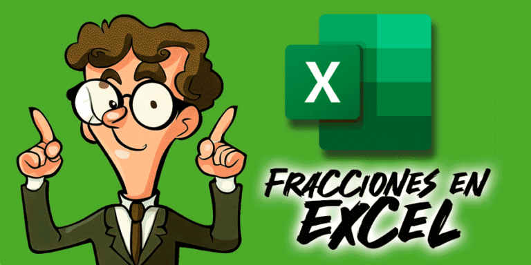 Mostrar números como fracciones (escribir fracciones en Excel)