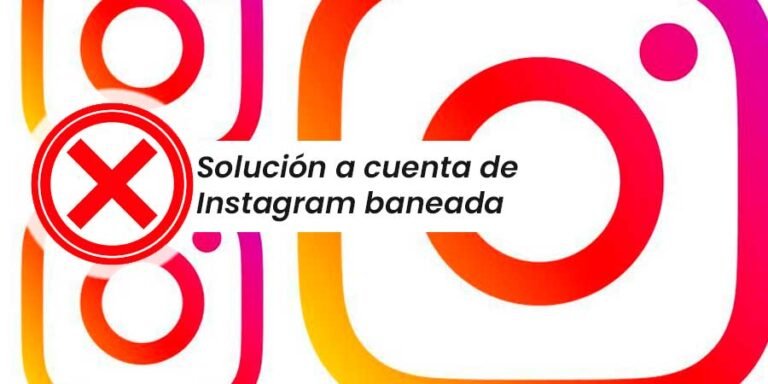 Solución a cuenta de Instagram baneada