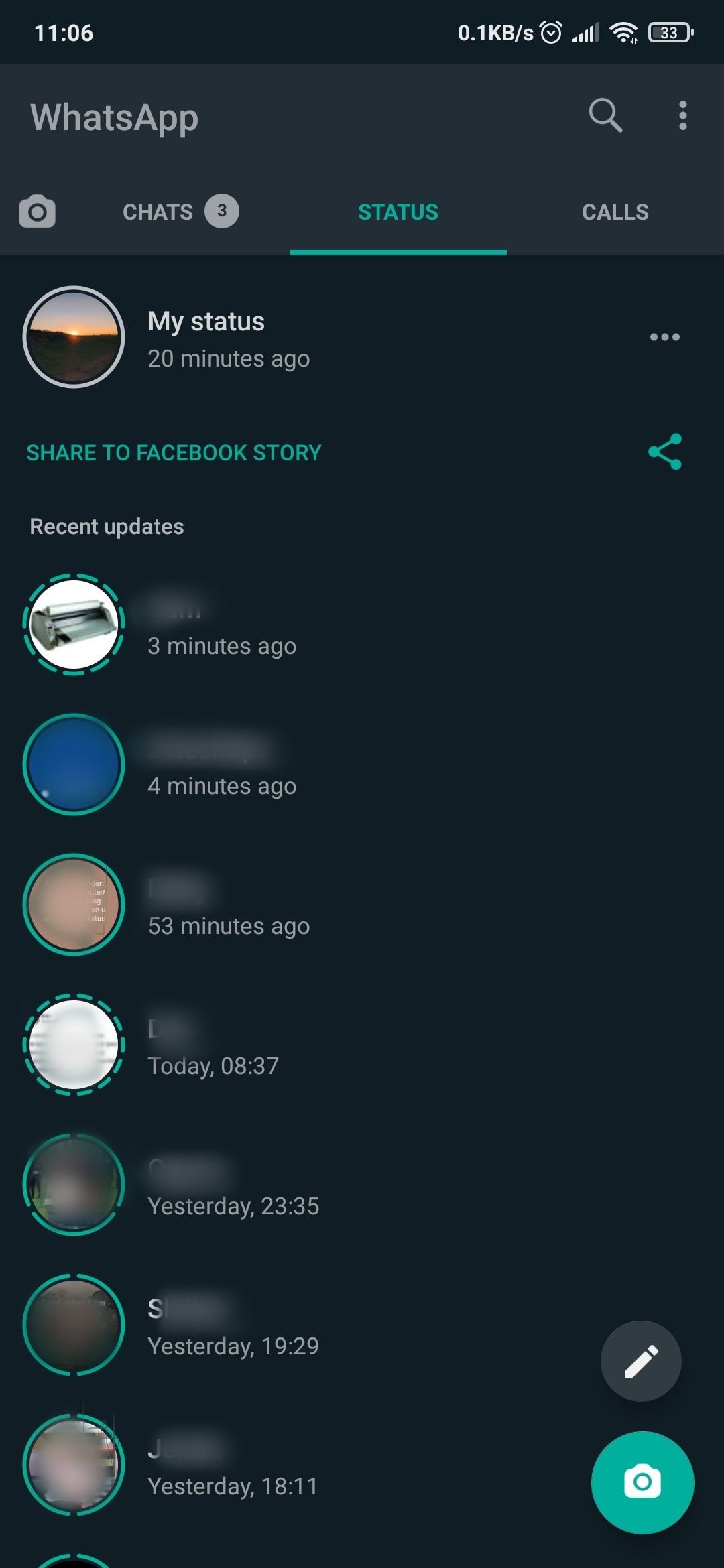 WhatsApp status section Android 10 cosas que debes saber de WhatsApp