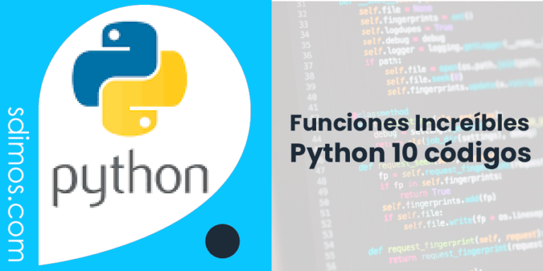 funciones integradas de Python