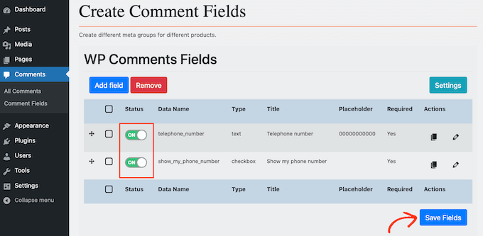 Cómo agregar campos personalizados al formulario de comentarios en WordPress Agregar el campo personalizado a su sitio web de WordPress