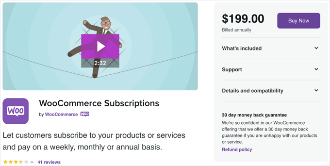 Creación de un servicio de caja de suscripción en WordPress Complemento de suscripción de WooCommerce