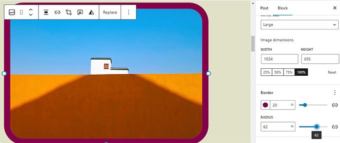 Lo que viene en WordPress 6.1 (características y capturas de pantalla) borde de la imagen