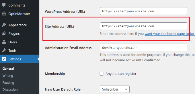 Cómo agregar su sitio web a Bing Webmaster Tools Ver la URL de la dirección de su sitio