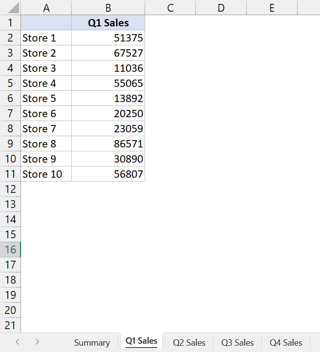 ¿Cómo sumar varias hojas en Excel?  (Fórmula de SUMA 3D)