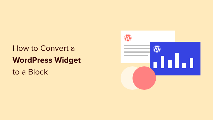 Convertir un widget de WordPress en un bloque (paso a paso)