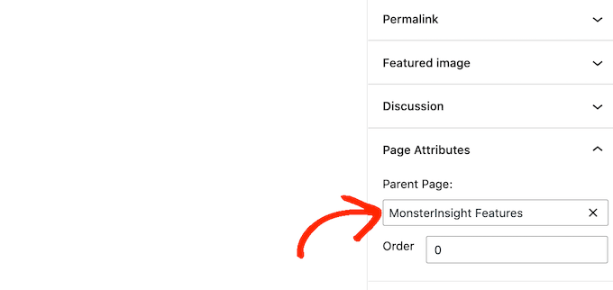 Crear una página secundaria en WordPress Crear una página secundaria en WordPress