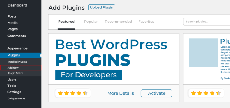 Los 7 mejores complementos de WordPress para desarrolladores