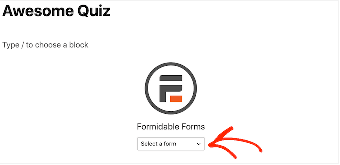 Cómo crear fácilmente un cuestionario en WordPress Agregue un cuestionario a su sitio web de WordPress