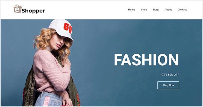 Moda de comercio electrónico