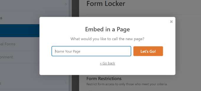 Cómo Crear una Encuesta Interactiva en WordPress (Paso a Paso) Introduce un nombre para tu nueva página.