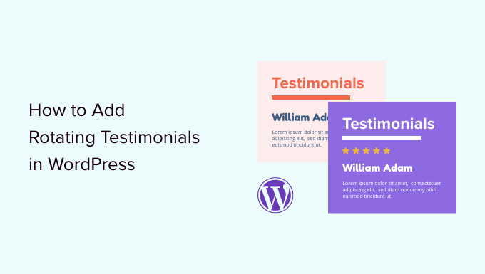 Cómo agregar testimonios rotativos en WordPress (3 formas)