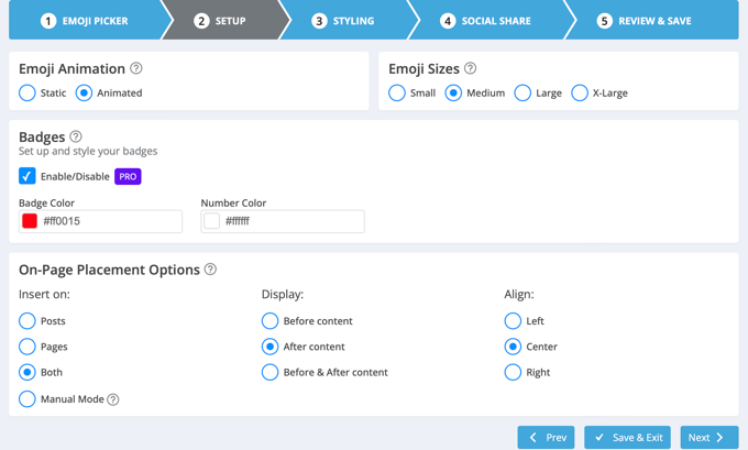 Cómo agregar botones de comentarios de WordPress para aumentar el compromiso Configura tus botones de reacción