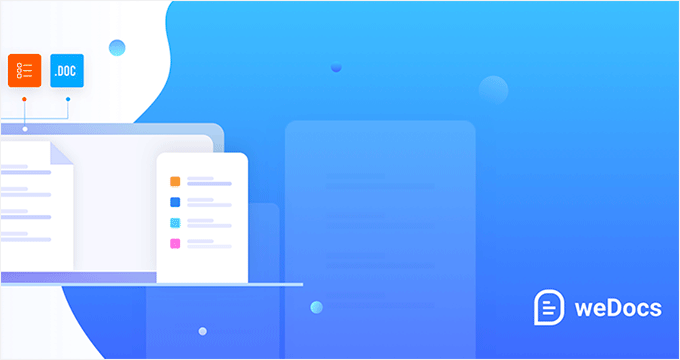 Los 9 mejores complementos de la base de conocimientos para WordPress (comparados) weDocs