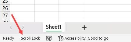 ¿Cómo desactivar Scroll Lock en Excel?