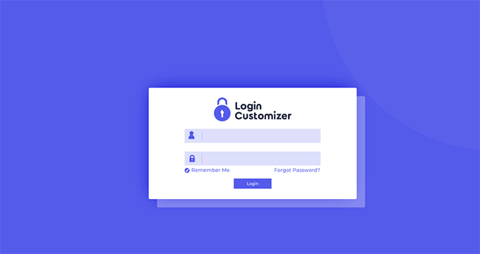 Personalizador de página de inicio de sesión personalizado Página de inicio de sesión personalizada