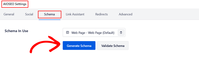 Guía para principiantes: uso de Rich Snippets en WordPress Ejemplo de esquema de página para una página web