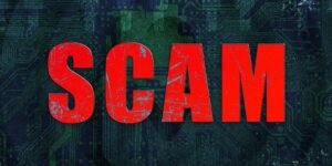 Cursos scam letters illustration Cursos