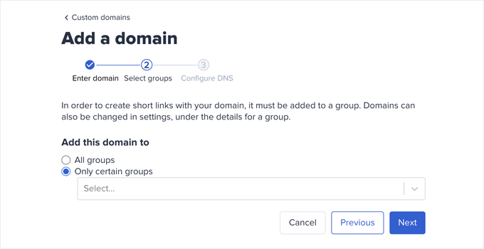 Permitir grupos