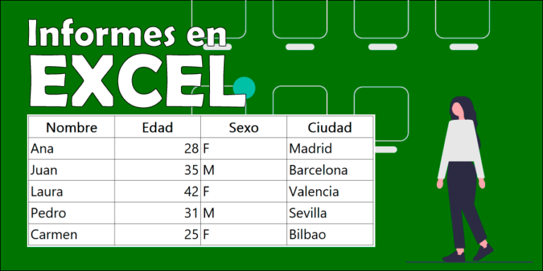 Como Generar Informes en Excel